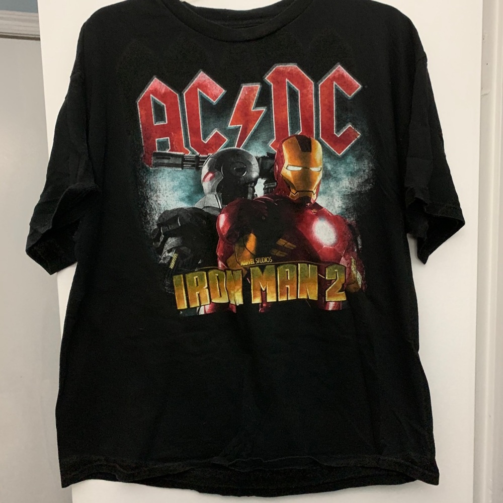 AC/DC x Iron Man 2 t-shirt